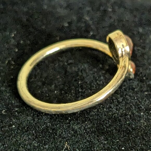 Alex and Ani November Birthstone Wrap Ring Swarovski Crystals Size 7 Marked 925 - Picture 2 of 7